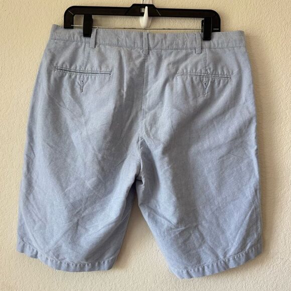 Polo by Ralph Lauren Preston Chino Shorts Men’s Sz 35 11” Light Blue Preppy Golf - Picture 3 of 4